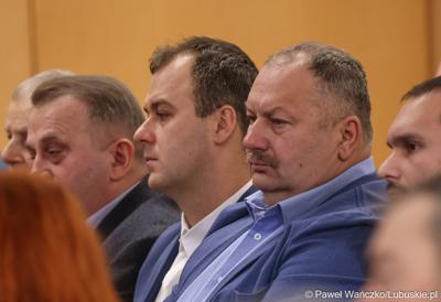 Uczestnicy spotkania wicemarszałka Zbigniewa Kołodzieja z przedstawicielami Rad Powiatowych Lubuskiej Izby Rolniczej