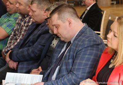 Uczestnicy spotkania wicemarszałka Zbigniewa Kołodzieja z przedstawicielami Rad Powiatowych Lubuskiej Izby Rolniczej