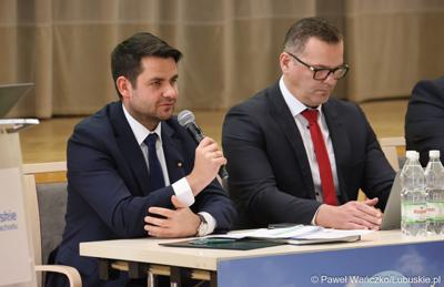 Uczestnicy spotkania wicemarszałka Zbigniewa Kołodzieja z przedstawicielami Rad Powiatowych Lubuskiej Izby Rolniczej
