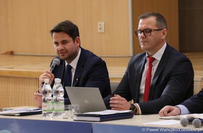Uczestnicy spotkania wicemarszałka Zbigniewa Kołodzieja z przedstawicielami Rad Powiatowych Lubuskiej Izby Rolniczej