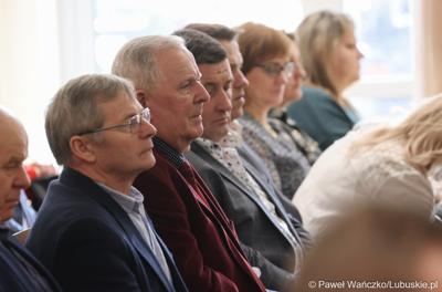 Uczestnicy spotkania wicemarszałka Zbigniewa Kołodzieja z przedstawicielami Rad Powiatowych Lubuskiej Izby Rolniczej