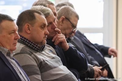 Uczestnicy spotkania wicemarszałka Zbigniewa Kołodzieja z przedstawicielami Rad Powiatowych Lubuskiej Izby Rolniczej