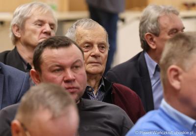 Uczestnicy spotkania wicemarszałka Zbigniewa Kołodzieja z przedstawicielami Rad Powiatowych Lubuskiej Izby Rolniczej
