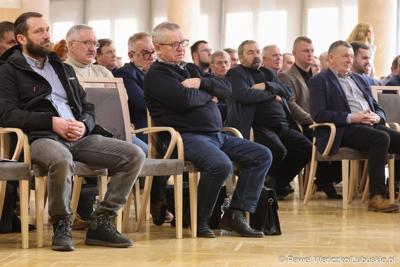 Uczestnicy spotkania wicemarszałka Zbigniewa Kołodzieja z przedstawicielami Rad Powiatowych Lubuskiej Izby Rolniczej