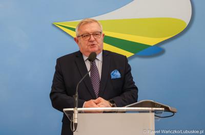 Członek Zarządu Województwa Lubuskiego Tadeusz Jędrzejczak 