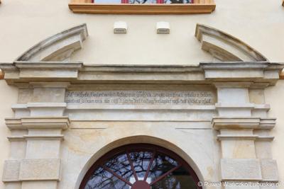 Barokowy pałac w Ochli przed jego oficjalnym otwarciem
