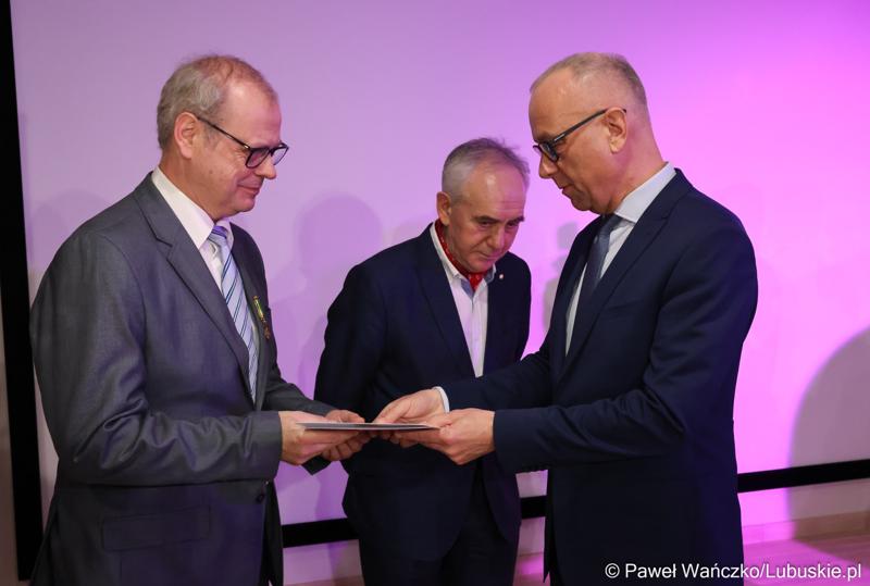 Uroczyste obchody jubileuszu 60-lecia Lubuskiego Towarzystwa Naukowego w Muzeum Ziemi Lubuskiej w Zielonej Górze