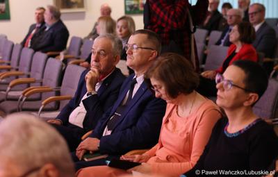 Uroczyste obchody jubileuszu 60-lecia Lubuskiego Towarzystwa Naukowego w Muzeum Ziemi Lubuskiej w Zielonej Górze 
