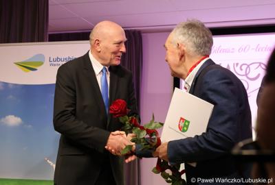Uroczyste obchody jubileuszu 60-lecia Lubuskiego Towarzystwa Naukowego w Muzeum Ziemi Lubuskiej w Zielonej Górze 