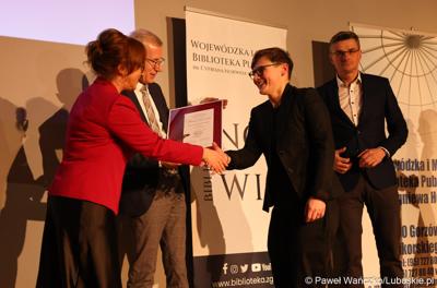 Uroczystość  wręczenia nagród i wyróżnień laureatom 30. Lubuskiego Wawrzynu Literackiego, 19. Lubuskiego Wawrzynu Naukowego i 10. Lubuskiego Wawrzynu Dziennikarskiego.