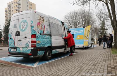 Pierwsza Kawiarenka Zdrowia zawitała do Szpitala Uniwersyteckiego w Zielonej Górze, a dokładnie do poradni przyszpitalnych przy ul. Podgórnej