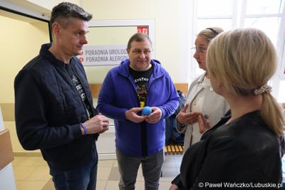 Pierwsza Kawiarenka Zdrowia zawitała do Szpitala Uniwersyteckiego w Zielonej Górze, a dokładnie do poradni przyszpitalnych przy ul. Podgórnej