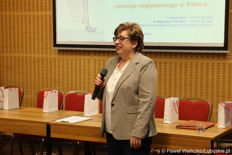 Skarbnik Województwa Lubuskiego Alicja Woźniak