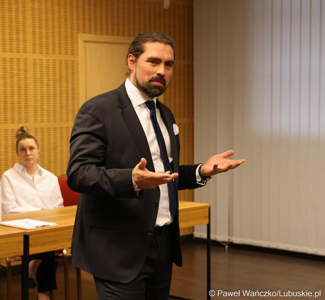 Uczestnik trzydniowego seminarium skarbników województw w Zielonej Górze