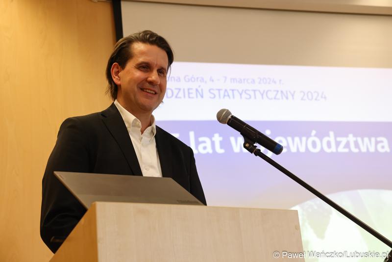 Prezes Głównego Urzędu Statystycznego Dominik Rozkrut