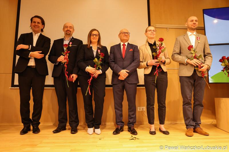 Uczestnicy seminarium pt. 25 lat województwa lubuskiego, które w ramach Tygodnia Statystycznego zorganizował Urząd Statystyczny w Zielonej Górze