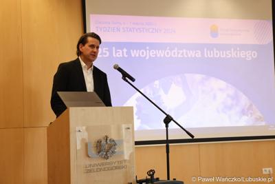 Prezes Głównego Urzędu Statystycznego Dominik Rozkrut