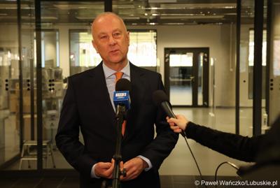 Marszałek Województwa Lubuskiego Marcin Jabłoński