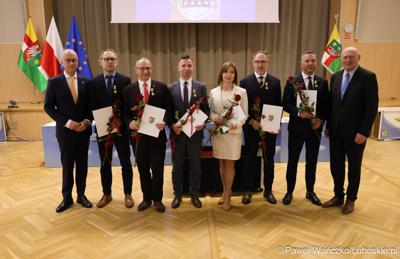 Podczas poniedziałkowej (18 marca 2024 r.) sesji Sejmiku wręczono "Odznaki Honorowe za Zasługi dla Województwa Lubuskiego".