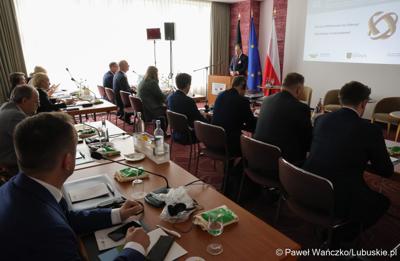Uczestnicy 48. obrad Komitetu ds. Współpracy Międzyregionalnej Polsko-Niemieckiej Komisji Międzyrządowej ds. Współpracy Regionalnej i Przygranicznej w Görlitz 