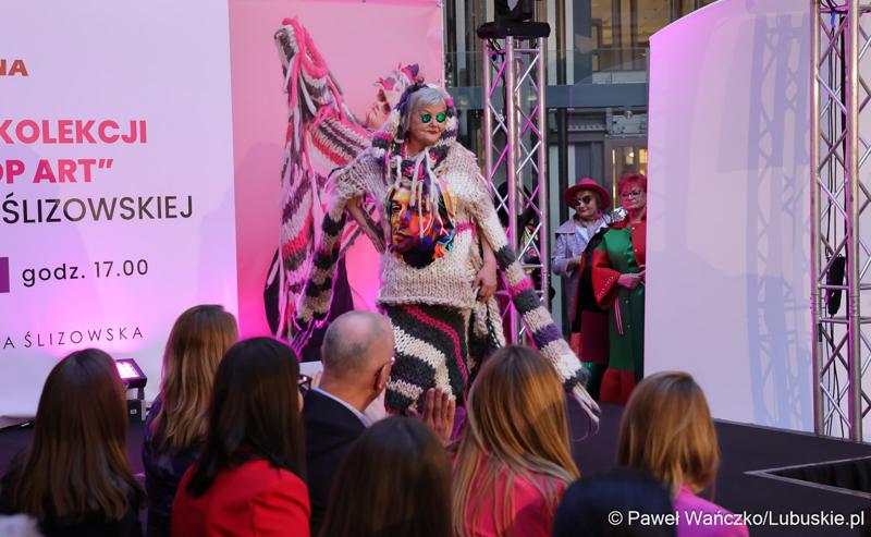 Pokaz kolekcji „New Pop Art”, Natalii Ślizowskiej w gorzowskiej Askanie