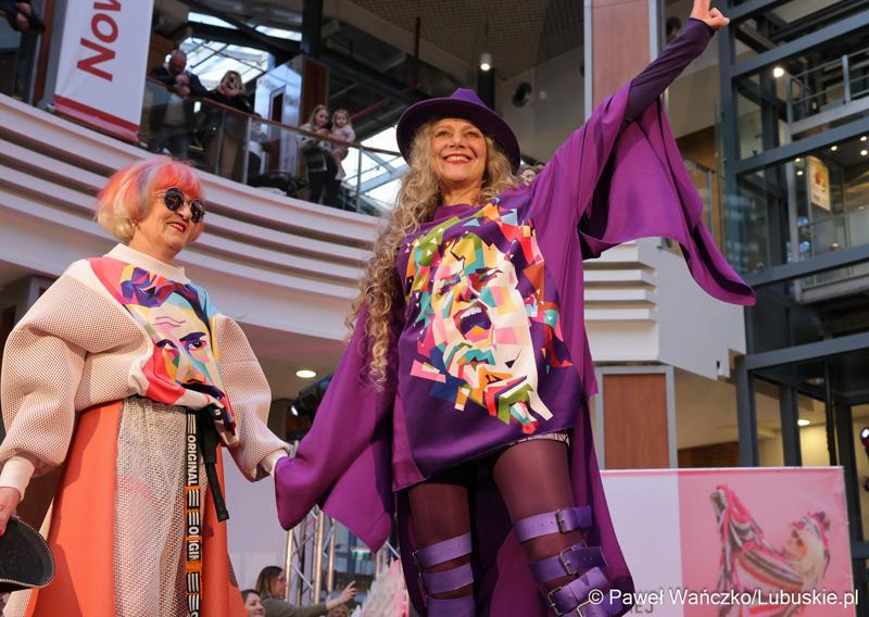 Pokaz kolekcji „New Pop Art”, Natalii Ślizowskiej w gorzowskiej Askanie