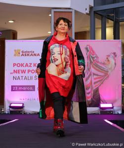 Pokaz kolekcji „New Pop Art”, Natalii Ślizowskiej w gorzowskiej Askanie 
