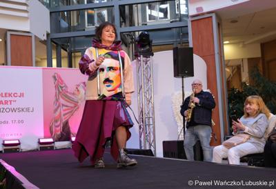 Pokaz kolekcji „New Pop Art”, Natalii Ślizowskiej w gorzowskiej Askanie 