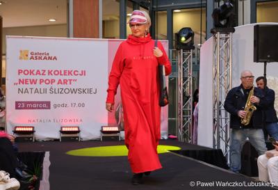 Pokaz kolekcji „New Pop Art”, Natalii Ślizowskiej w gorzowskiej Askanie 