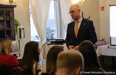 Uczestnicy spotkania mentoringowego w Słubicach