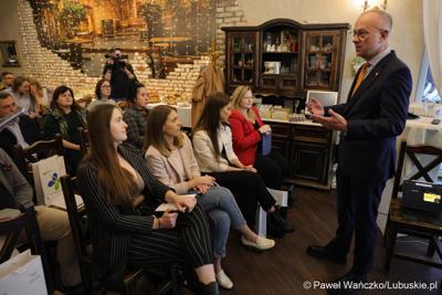 Uczestnicy spotkania mentoringowego w Słubicach