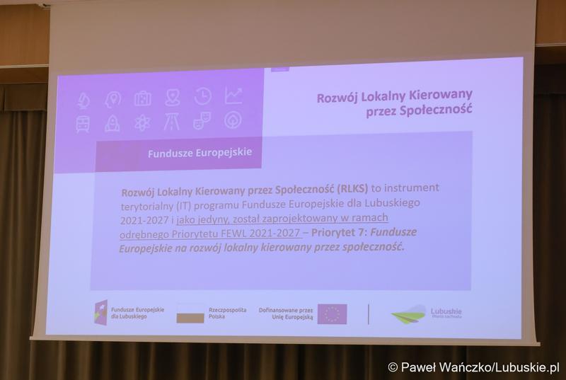 Uczestnicy spotkania Lokalnych Grup Działania w woj. lubuskim