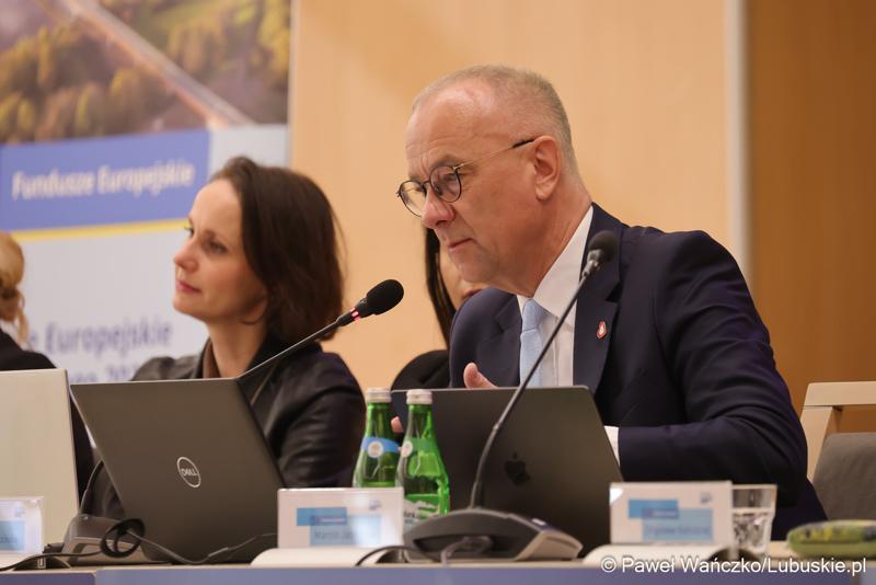 Uczestnicy spotkania Lokalnych Grup Działania w woj. lubuskim