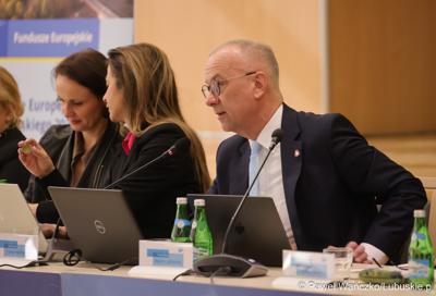 Uczestnicy spotkania Lokalnych Grup Działania w woj. lubuskim