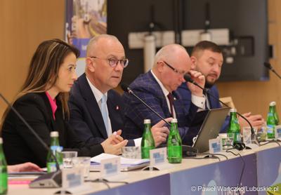 Uczestnicy spotkania Lokalnych Grup Działania w woj. lubuskim