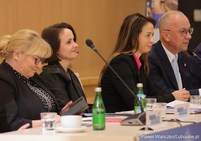 Uczestnicy spotkania Lokalnych Grup Działania w woj. lubuskim