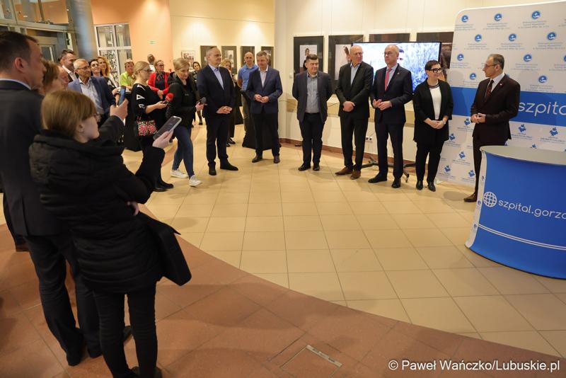 Uczestnicy spotkania podsumowującego 12 miesięcy działalności Pododdziału Kardiochirurgii w Wielospecjalistycznym Szpitalu Wojewódzkim w Gorzowie Wlkp