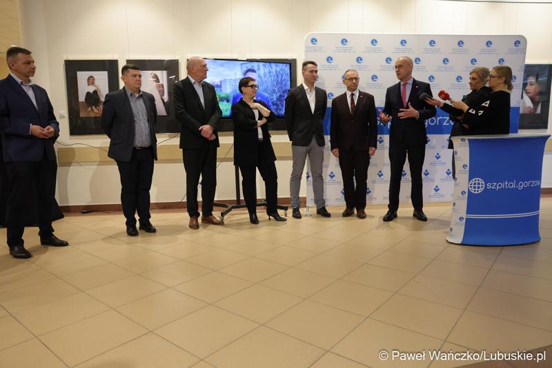 Uczestnicy spotkania podsumowującego 12 miesięcy działalności Pododdziału Kardiochirurgii w Wielospecjalistycznym Szpitalu Wojewódzkim w Gorzowie Wlkp