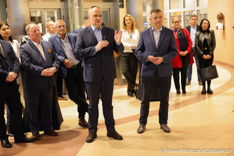 Uczestnicy spotkania podsumowującego 12 miesięcy działalności Pododdziału Kardiochirurgii w Wielospecjalistycznym Szpitalu Wojewódzkim w Gorzowie Wlkp
