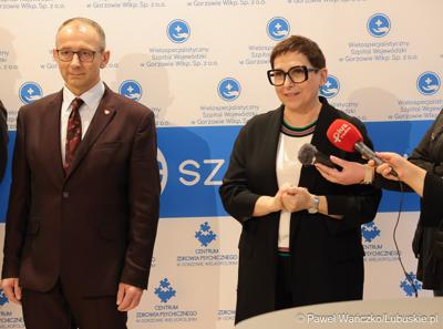 Uczestnicy spotkania podsumowującego 12 miesięcy działalności Pododdziału Kardiochirurgii w Wielospecjalistycznym Szpitalu Wojewódzkim w Gorzowie Wlkp