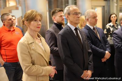 Uczestnicy spotkania podsumowującego 12 miesięcy działalności Pododdziału Kardiochirurgii w Wielospecjalistycznym Szpitalu Wojewódzkim w Gorzowie Wlkp