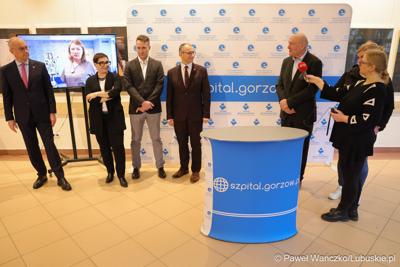 Uczestnicy spotkania podsumowującego 12 miesięcy działalności Pododdziału Kardiochirurgii w Wielospecjalistycznym Szpitalu Wojewódzkim w Gorzowie Wlkp