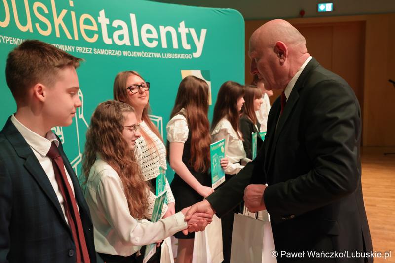 Uroczystość wręczenia dyplomów Lubuskie Talenty – Program Stypendialny