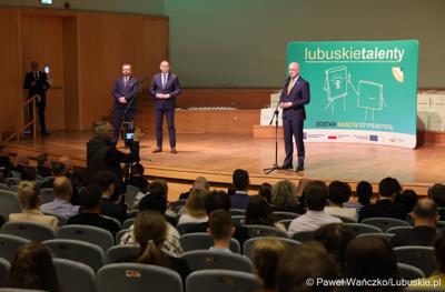 Uroczystość wręczenia dyplomów Lubuskie Talenty – Program Stypendialny 