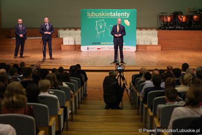 Uroczystość wręczenia dyplomów Lubuskie Talenty – Program Stypendialny 