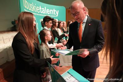 Uroczystość wręczenia dyplomów Lubuskie Talenty – Program Stypendialny 