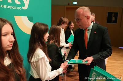 Uroczystość wręczenia dyplomów Lubuskie Talenty – Program Stypendialny 