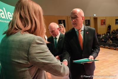Uroczystość wręczenia dyplomów Lubuskie Talenty – Program Stypendialny 