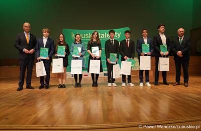 Uroczystość wręczenia dyplomów Lubuskie Talenty – Program Stypendialny 