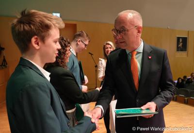 Uroczystość wręczenia dyplomów Lubuskie Talenty – Program Stypendialny 
